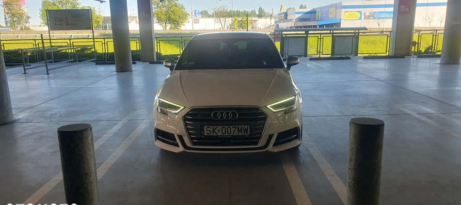 Audi S3 cena 114000 przebieg: 117000, rok produkcji 2018 z Katowice małe 121